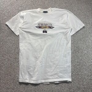 Vintage Florida State Seminoles Shirt Mens Medium NCAA Football Embroidered 90s